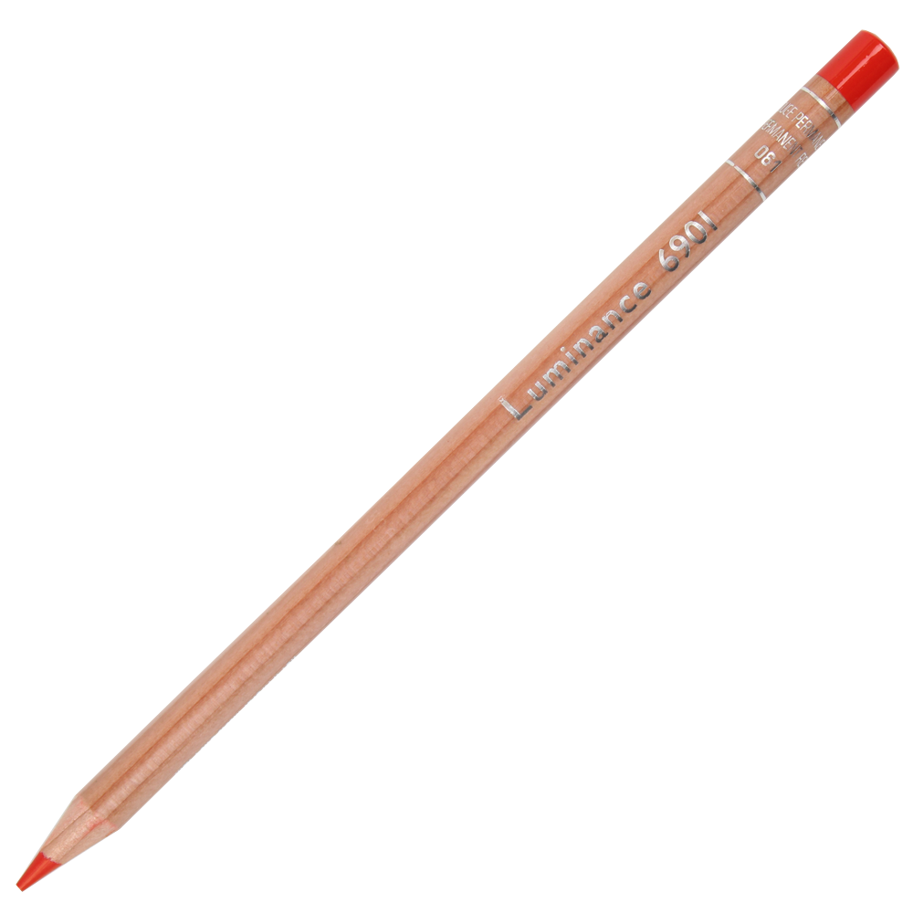 Lápis de Cor Caran d'Ache Luminance 061 Permanent Red